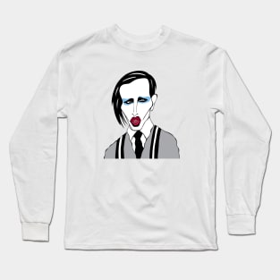 MARILYN MANSON FAN ART! Long Sleeve T-Shirt